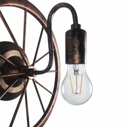 ApliquesRueda industrial vintage - lámpara de pared