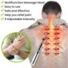 MasajeBolígrafo de masaje eléctrico multifunción - acupuntura - alivio del dolor - rodillo de belleza - con luz láser