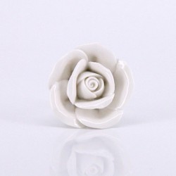 Ceramic furniture handles - roses shaped knobs - 10 piecesFurniture
