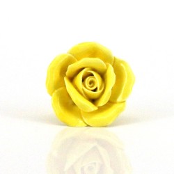 Ceramic furniture handles - roses shaped knobs - 10 piecesFurniture