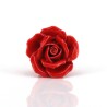 Ceramic furniture handles - roses shaped knobs - 10 piecesFurniture