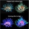 DecoracionesDecoración del acuario - anémona de mar luminosa de silicona