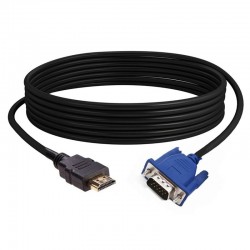 CablesHDTV - HDMI macho a VGA - HD-15 macho - 15Pin - adaptador - cable - 1080P - 1.8m