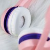 AuricularesAuriculares con orejas de gato brillantes, auriculares con cable, con micrófono