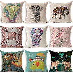 Fundas de cojinesFunda de almohada decorativa - elefantes - 45 * 45cm