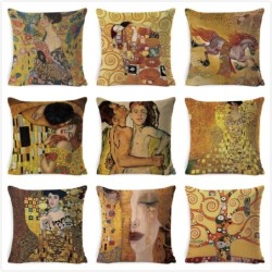 Fundas de cojinesFunda de cojín decorativa - Cuadro Gustav Klimt - 45cm * 45cm