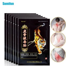 MasajeSumifun - bálsamo de tigre - parches para aliviar el dolor - músculos de la espalda / cuello / articulaciones - 100 piezas