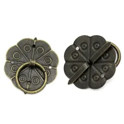 MueblesBronce antiguo - Tiradores para muebles con tornillos - 10 piezas