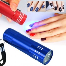 Secador de uñas9 LED - Linterna de luz UV - mini secador de uñas rápido