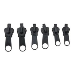 Universal instant zipper - 6 piecesTextile