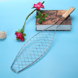 Grill mesh basket - for meat / fish / vegetablesBBQ