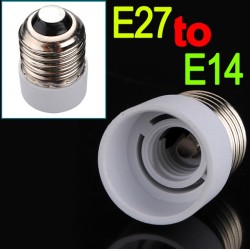 E27 to E14 fitting - bulb - lamp converterLighting fittings