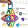 Magnetic plastic blocks - construction set - educational toyConstruction