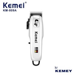 CortapelosKemei 809A - cortadora de cabello profesional - recortadora - velocidad ajustable - LED