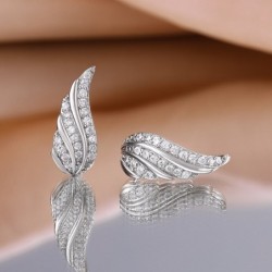 Crystal angel wings earringsEarrings