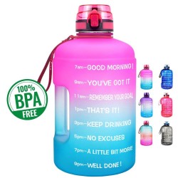 Water bottle - with time markings - water drinking motivation - filter net - fruit infusion - BPA freeWater bottles