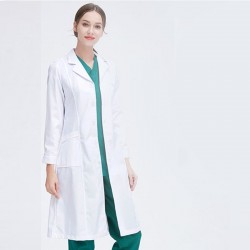 Salud & BellezaBata de laboratorio blanca - manga corta / larga