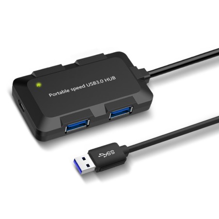 HubHUB de 4 puertos - USB 3.0 - 5Gbps