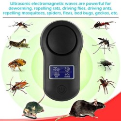 Mosquito / pest ultrasonic repeller - electromagnetic waves - wall plugInsect control