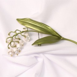 Lily of the valley broochBrooches