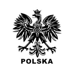 PegatinasÁguila polaca / POLSKA - pegatina para coche