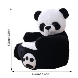 Animales de pelucheSofá pequeño con forma de panda - asiento - peluche - para niños