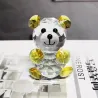 Colorful crystal bear - figurine - miniatureStatues & Sculptures