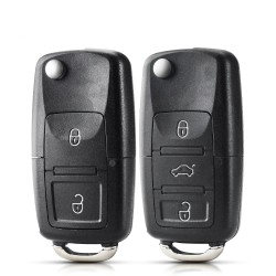 LlavesFunda para llave remota de 2 / 3 botones - carcasa - para Volkswagen / SEAT / Skoda