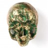 Estatuas & esculturasCráneo humano hecho de resina artesanal - bronce