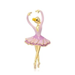 BrochesBailarina de ballet - broche de esmalte