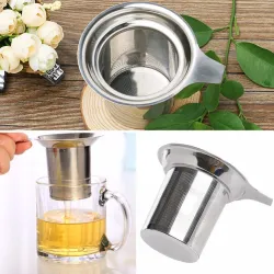Infusor de téInfusor de té - colador reutilizable - malla de acero inoxidable