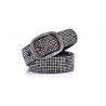 Women's punk rivet leather belt - vintage pin buckle jeans waistbandBelts