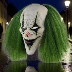 MáscaraClown Head Cover Masque Halloween Horror Dress Up Props Luminous Rubber Masks Amusement Park Haunted House Prank Cospl...