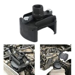 Filtros de aceiteHerramienta universal ajustable para extraer filtros de aceite de 60 a 80 mm, de acero inoxidable.