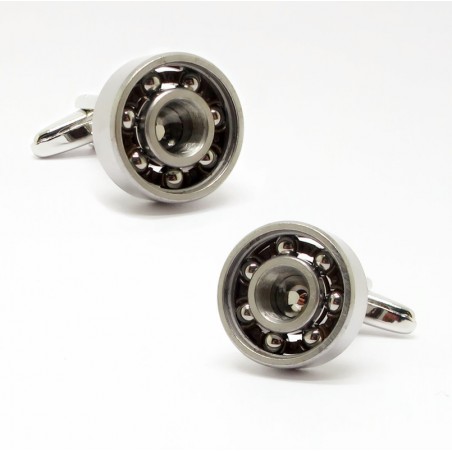 Ball bearing design metal cufflinksCufflinks