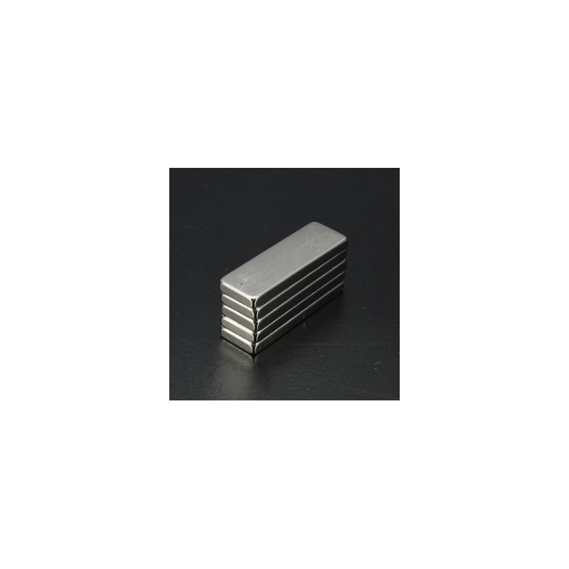 N35 Neodymium magnet strong cuboid block 30 * 10 * 3mm 5 piecesN35