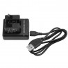 Batería y CargadoresCargador de batería de doble puerto para el héroe GoPro 5 cámara con cable USB