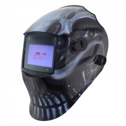 CascosRoboSkull Solar Mask Auto-Darkening Welding Helmet
