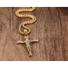 Vintage Crucifix Pendant Stainless NecklaceNecklaces