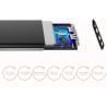Bancos de energíaiPhone Xiaomi Mi Ultra Banco de energía delgado cargador de batería externa 10000 mAh