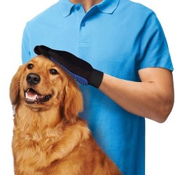 CuidadoLimpieza de perros / cepillo de masaje - guante depilación