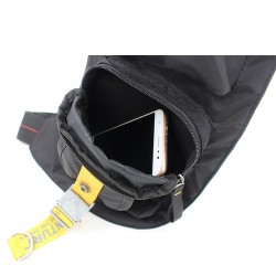 Waterproof nylon crossbody shoulder bag - backpackBags