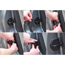 Car door lock protective cover anti-corrosive for Ford Focus 2 2005-2013 4 pcsStyling parts