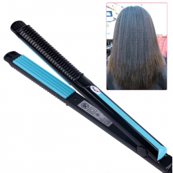 Electric hair straightener corrugated iron with temperature controlHair straighteners