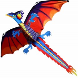 Colorful flying dragon - kite - 140 * 120cmKites