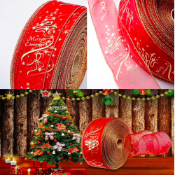 NavidadNavidad árbol decoración cinta 200cm