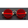 Round vintage steampunk sunglasses unisexSunglasses