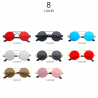 Round vintage steampunk sunglasses unisexSunglasses