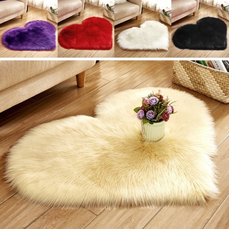 Heart-shaped carpet 40 * 50 cmCarpets