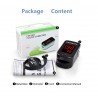 Medidores de presión arterialPantalla LED - óxido de pulso de dedo con caja de protección
